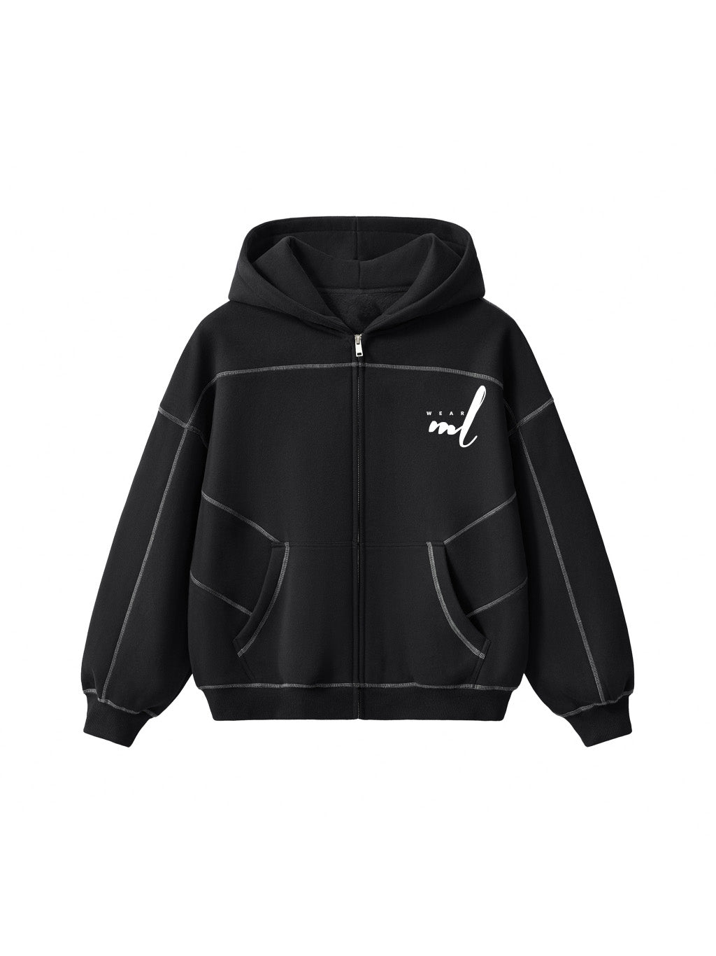 Hoodie zipper